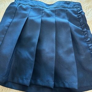 Girls navy blue uniform skirt size 12